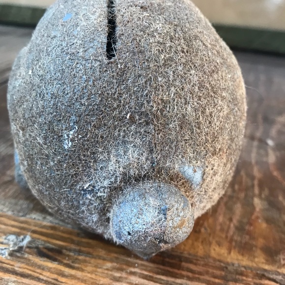 Vintage bunny coin bank rabbit Hong Kong - Picture 4 of 5